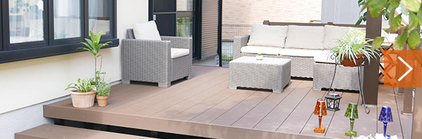 風や光を感じるウッドデッキがある暮らし